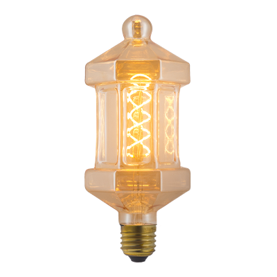 Žárovka LED s jantarovým vláknem